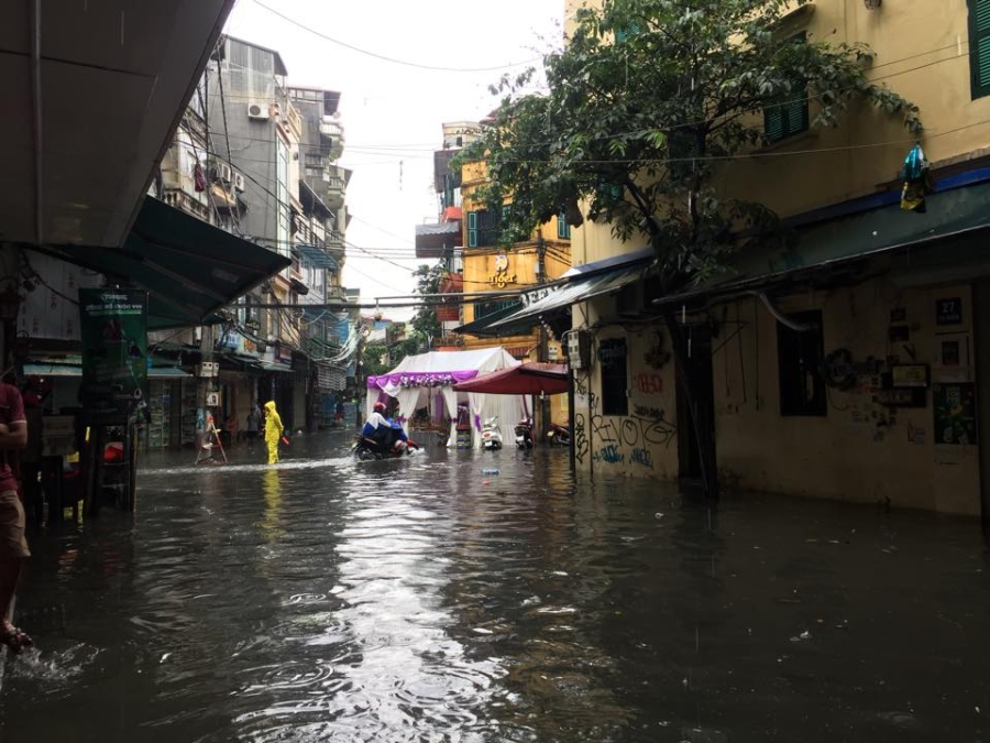 Áp thấp nhiệt đới, Tin bão mới nhất, Cơn bão số 2, mưa lớn, ngập Hà Nội
