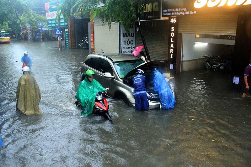 Áp thấp nhiệt đới, Tin bão mới nhất, Cơn bão số 2, mưa lớn, ngập Hà Nội