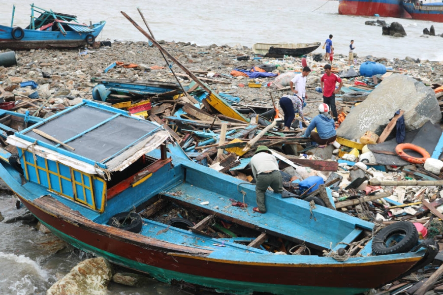 bão số 2, ngư dân Quảng Bình, chìm tàu, Quảng Bình