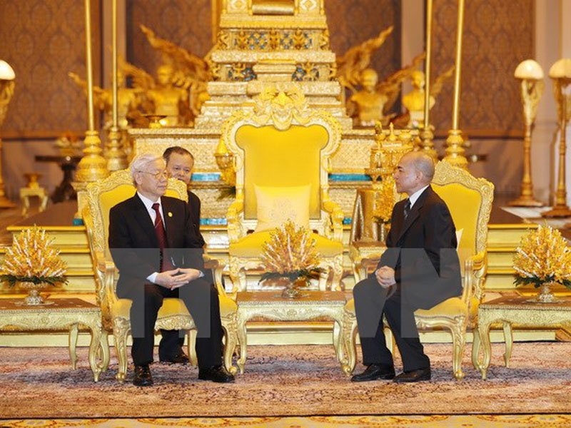Tổng bí thư Nguyễn Phú Trọng, Nguyễn Phú Trọng, Campuchia