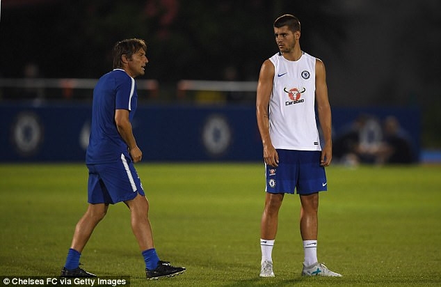 Morata gap kho khan khi tap buoi dau tien o Chelsea hinh anh 2