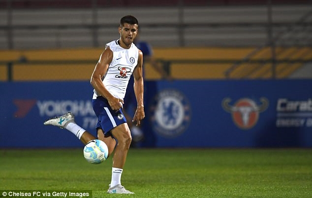 Morata gap kho khan khi tap buoi dau tien o Chelsea hinh anh 6