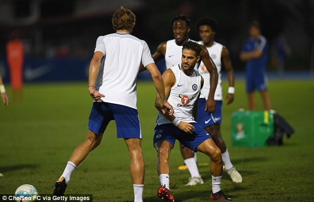Morata gap kho khan khi tap buoi dau tien o Chelsea hinh anh 8