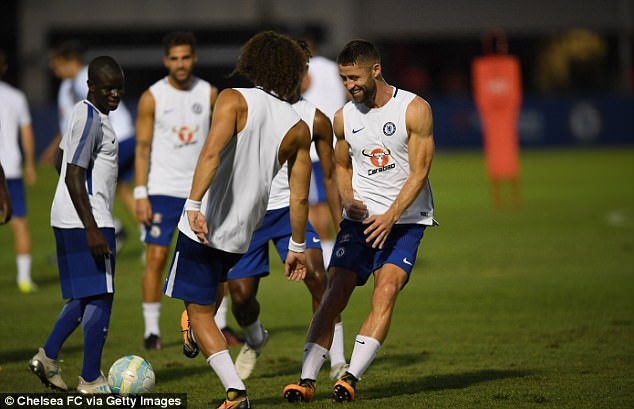 Morata gap kho khan khi tap buoi dau tien o Chelsea hinh anh 9