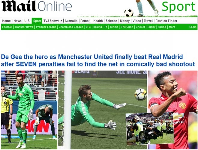 MU đánh bại Real Madrid: Báo chí ví Martial với Messi - 2