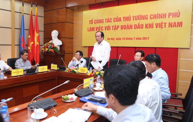  Bộ trưởng Mai Tiến Dũng yêu cầu PVN giải trình một số vấn đề của ngành 