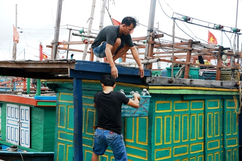 Trong âu thuyền tránh trú bão số 4 người người chia nhau quả chanh, trái ớt - ảnh 6