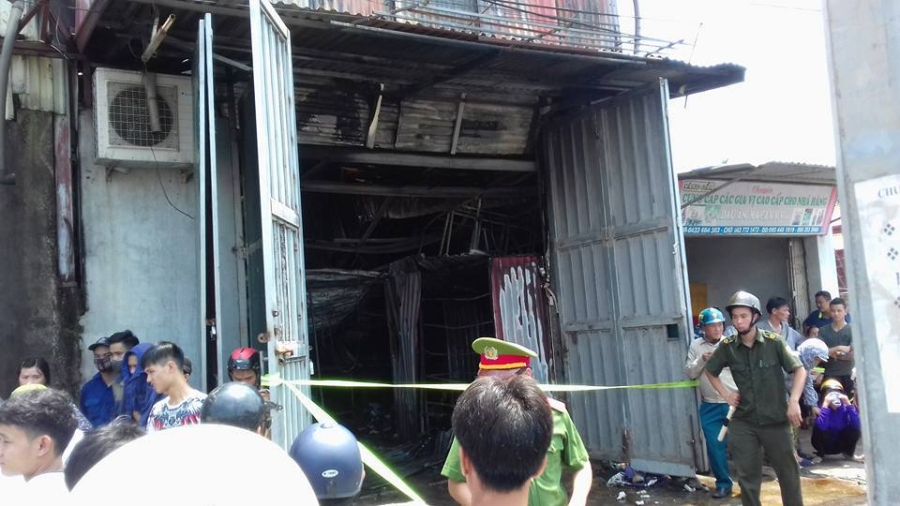 cháy, hỏa hoạn, cháy nổ, Hoài Đức