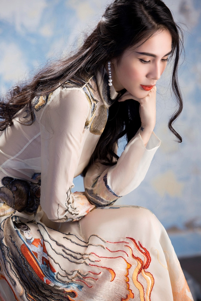 Thuy Tien sang tac ca khuc tang Cong Vinh sau 5 nam ket hon hinh anh 1