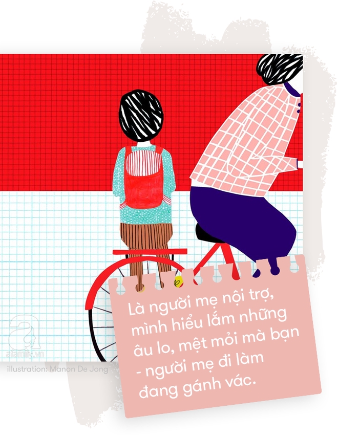 Tâm thư của một người mẹ nội trợ gửi đến người mẹ đi làm: Mình hiểu âu lo mà bạn đang gánh vác! - Ảnh 2.