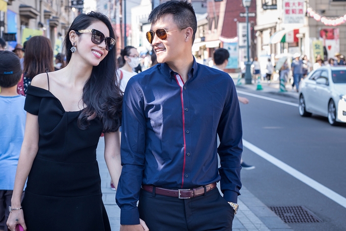 Thủy Tiên, Công Vinh mặc áo cưới quay MV