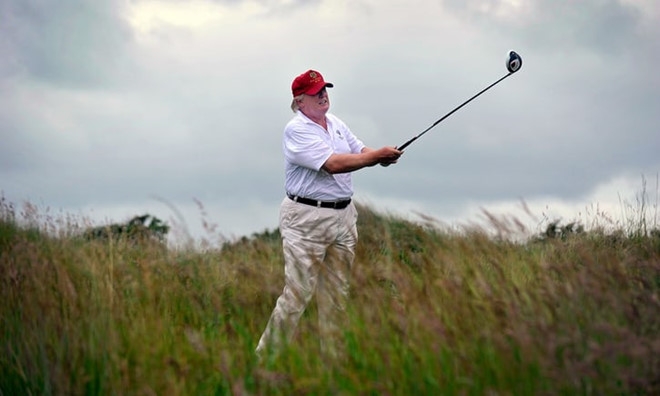 Tong thong Trump di nghi 17 ngay o cau lac bo golf hinh anh 1
