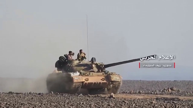  Ngoài Homs, quân đội Syria cũng thắng thế ở tỉnh như Hama và Raqqa vốn bị IS chiếm đóng. (Ảnh: SANA) 
