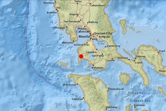Dong dat 6,2 do Richter ngoai khoi Philippines hinh anh 1