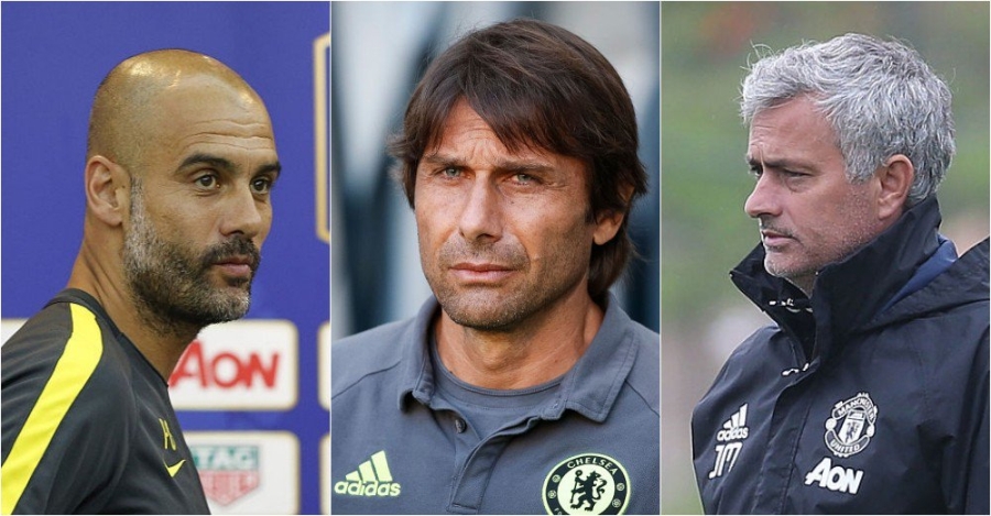 Premier League, MU, Mourinho, Man City, Pep Guardiola, Chelsea, Conte