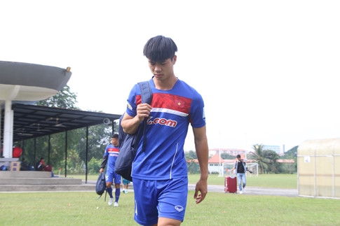 U.22 Việt Nam gặp sự cố trong buổi tập đầu tiên ở SEA Games 2017 - ảnh 4