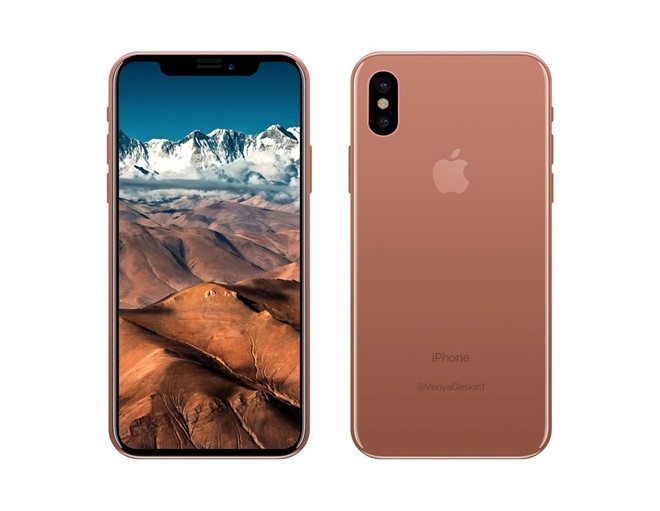 iPhone 8 mau moi co ten goi Blush Gold hinh anh 1