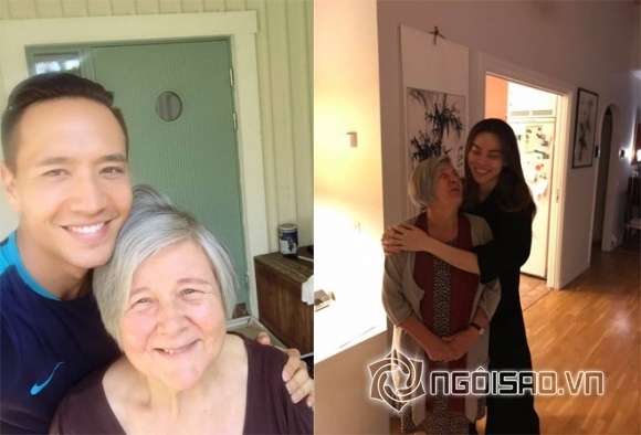 Kim Lý, Kim Lý và Hồ Ngọc Hà, Hồ Ngọc Hà, ca sĩ Hồ Ngọc Hà, mẹ của Kim Lý,chuyện làng sao,sao Việt