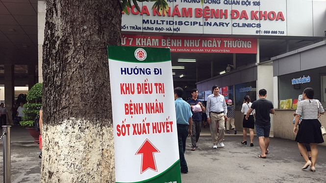 Lập bệnh viện dã chiến điều trị sốt xuất huyết - ảnh 1