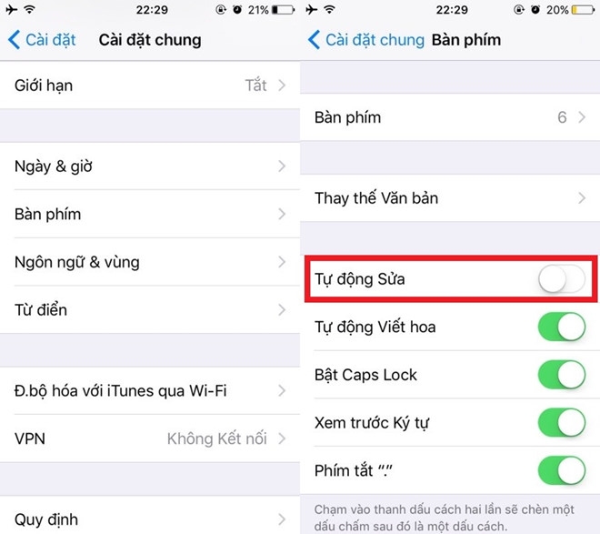 Kiem soat tinh nang tu dong sua loi tren iOS hinh anh 1