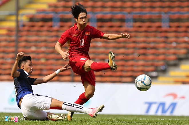 U22 VN 0-0 Campuchia (H1): Cong Phuong solo, dut diem trung cot doc hinh anh 3