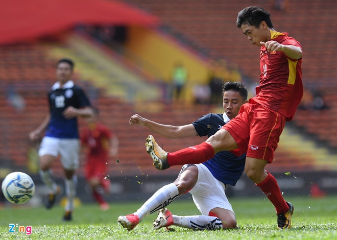 U22 VN 0-0 Campuchia (H1): Cong Phuong solo, dut diem trung cot doc hinh anh 3