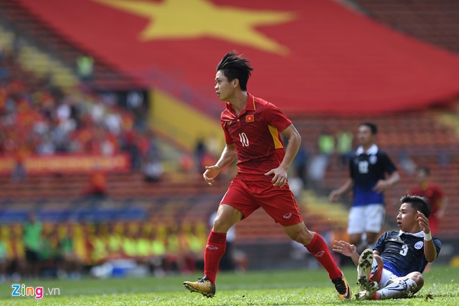 U22 VN 0-0 Campuchia (H1): Cong Phuong solo, dut diem trung cot doc hinh anh 3