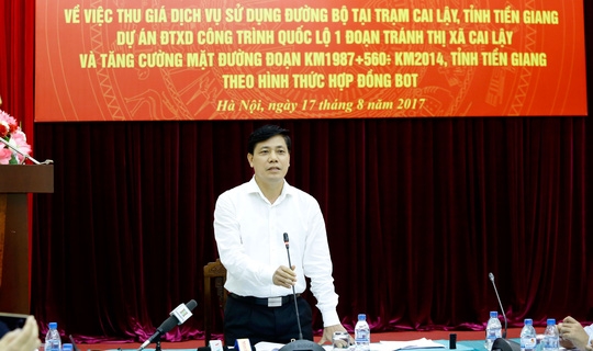 Bộ GTVT kết luận về trạm thu phí Cai Lậy: KHÔNG SAI, KHÔNG DỜI, KHÔNG MUA LẠI - Ảnh 1.