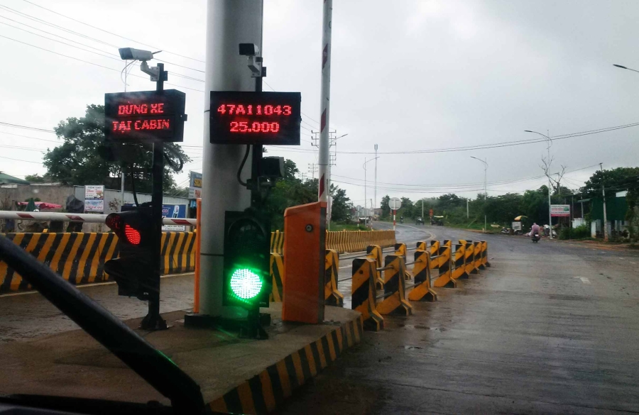 tram thu phi 8km, gia thap nhat 25.000 dong sap hoat dong o dak lak hinh anh 1