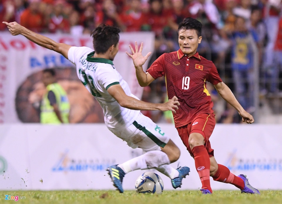 Nhung pha bong bao luc cua U22 Indonesia hinh anh 1