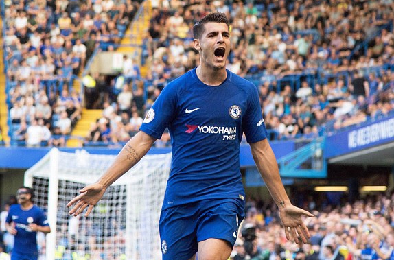​Morata tỏa sáng, Chelsea thắng dễ Everton