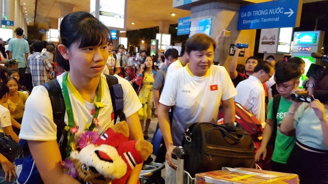 Ngày trở về vinh quang của Ánh Viên
