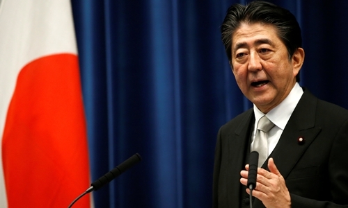 Thủ tướng Nhật Bản Shinzo Abe. Ảnh: Reuters.