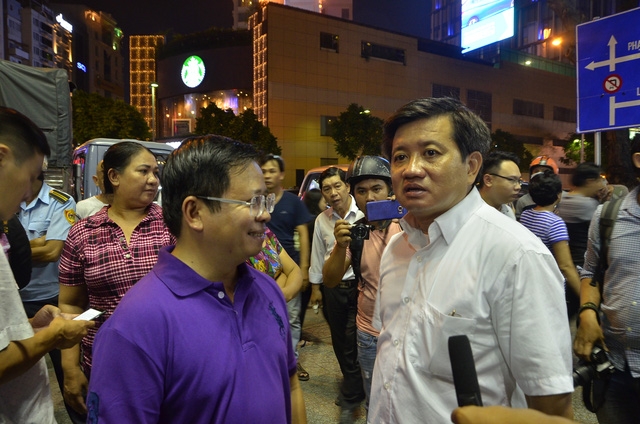  Ông Đoàn Ngọc Hải giao cho Phó Chủ tịch phường Bến Thành giám sát quán giải khát của gia đình ông T. và đến nay quán này đã không còn tái diễn tình trạng lấn chiếm vỉa hè. 