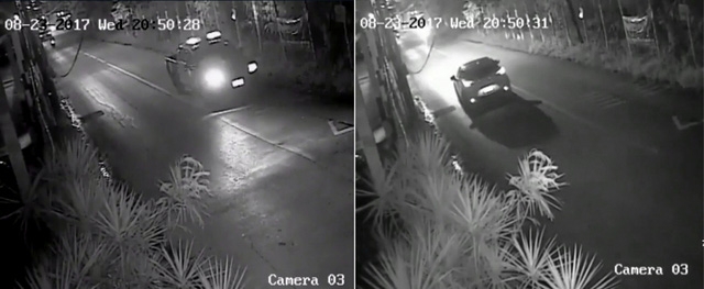  Qua phân tích dữ liệu camera an ninh, giới điều tra đã phát hiện những xe khả nghi được cho là có liên quan đến cuộc đào tẩu của bà Yingluck. (Ảnh: Nation) 