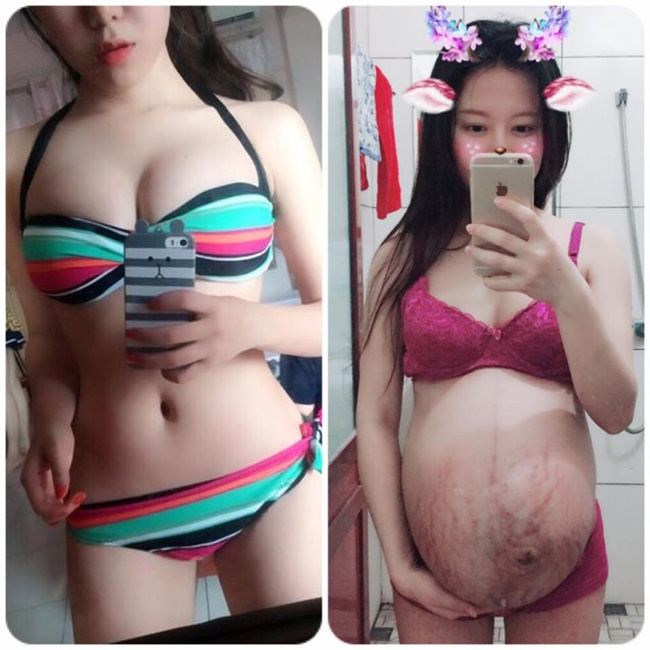 vay ao loi thoi, xau xi nhung chi em van man nguyen tu hao khi mang bau - 5