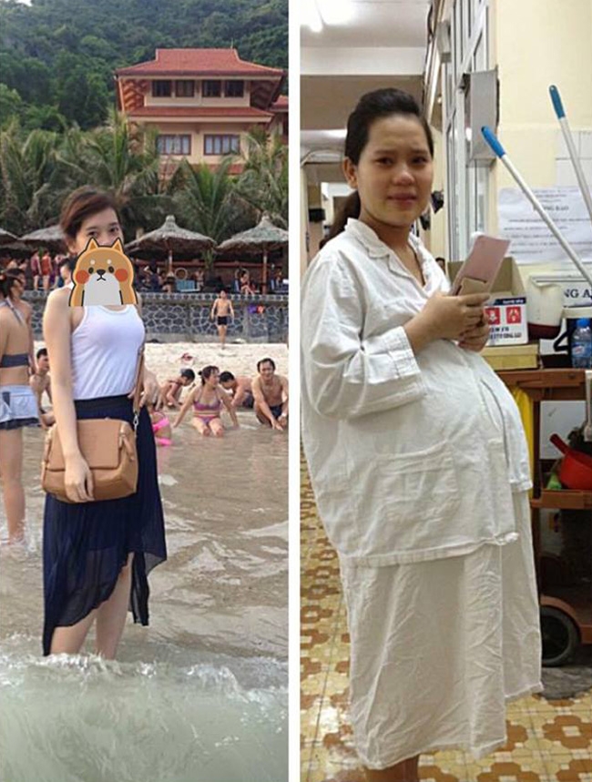 vay ao loi thoi, xau xi nhung chi em van man nguyen tu hao khi mang bau - 7