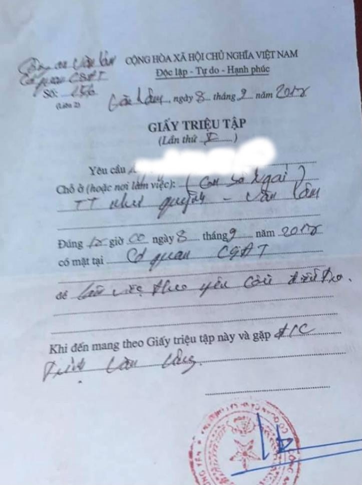 Tài xế trả tiền lẻ bị công an triệu tập nói gì? - ảnh 2