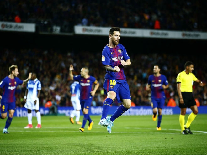 Barca thăng hoa: Nhờ Messi hay trọng tài 