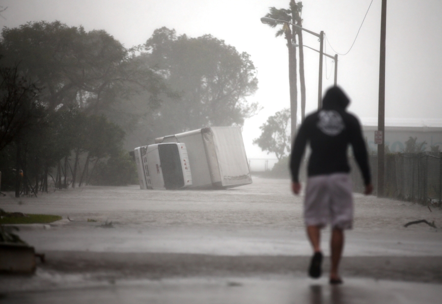 'Quai vat' Irma trut cuong no cuc dai len Florida hinh anh 1