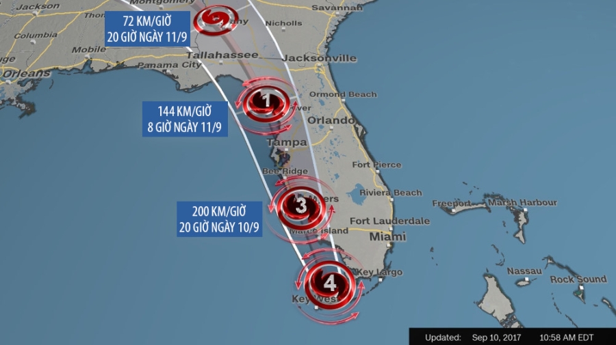 'Quai vat' Irma trut cuong no cuc dai len Florida hinh anh 20