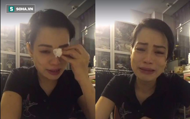 Vợ Xuân Bắc suy sụp, gầy sọp và khóc nghẹn khi livestream - Ảnh 6.