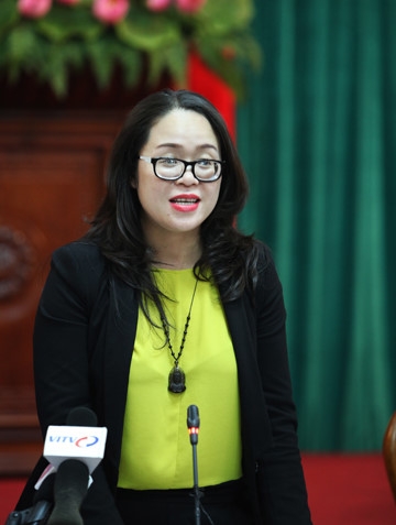 Bà Dương Minh Ánh - Hiệu trưởng Trường Cao đẳng Nghệ thuật Hà Nội. Ảnh: Vietnamnet.