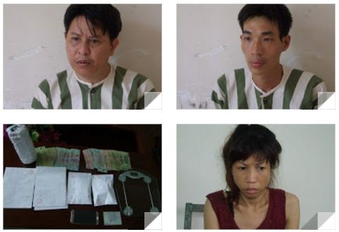 Các đối tượng và tang vật vụ án