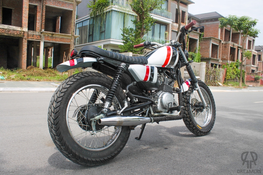 Yamaha YB125SP do nhe nhang cua tho Viet hinh anh 2