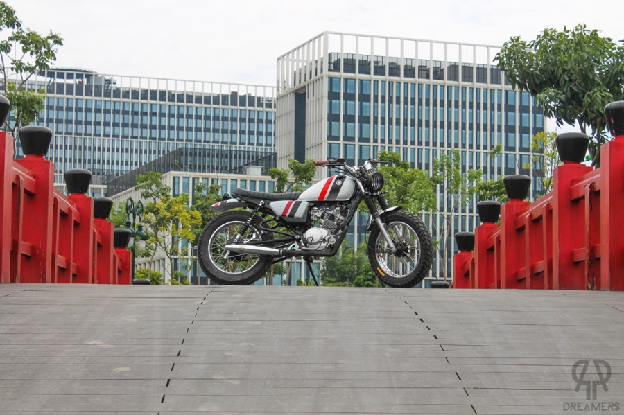 Yamaha YB125SP do nhe nhang cua tho Viet hinh anh 12