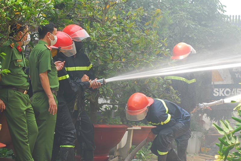 Cháy lớn, Hoả hoạn, Tiền Giang