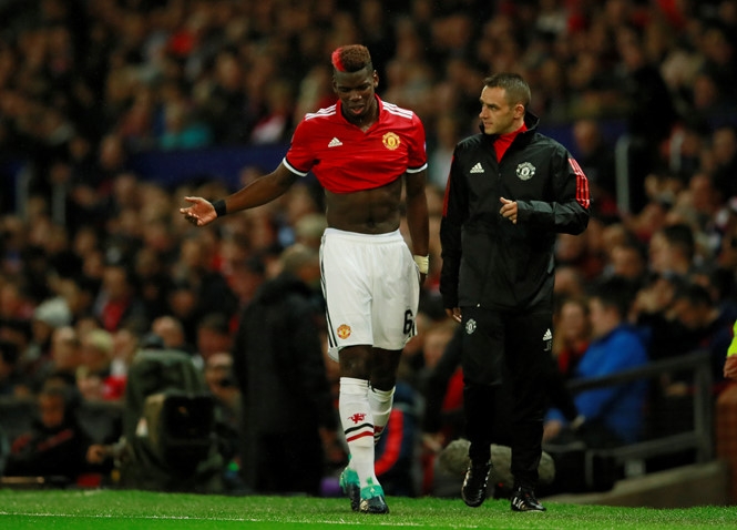 Pogba có thể sẽ phải lên bàn mổ /// Reuters