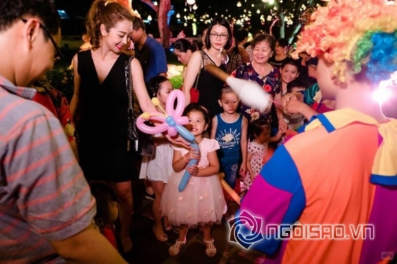 sao việt, sao việt vui trung thu, trung thu của sao việt, con sao việt đi chơi trung thu, sao việt làm gì dịp trung thu