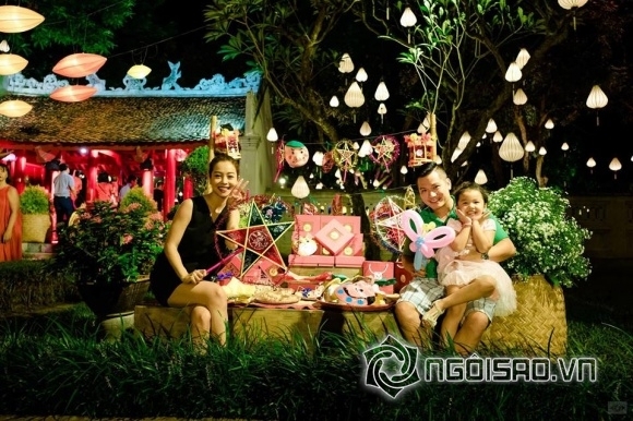 sao việt, sao việt vui trung thu, trung thu của sao việt, con sao việt đi chơi trung thu, sao việt làm gì dịp trung thu